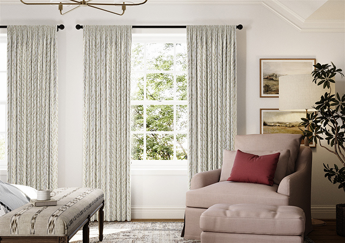 Boughton Faux Silk, Ruby - Made to Measure Curtains - Image 3